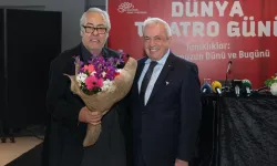 Rutkay Aziz Dünya Tiyatro Günü'nde Nilüferlilerle buluştu