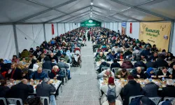 Samsun'da iftar çadırlarına yoğun ilgi