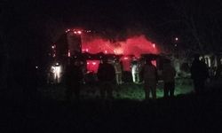 İnegöl'de korku dolu anlar! Geceyi alevler yandınlattı