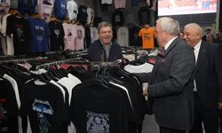 Bursa Nilüfer’in 8’inci giyim pazarı Balat’ta açıldı