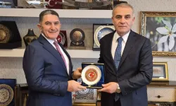 Ağrı Milletvekili Çelebi'den İrfan Fidan'a tebrik ziyareti