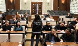 Ankara Keçiören'de özel güvenlik personeline 'Narko Kaan' eğitimi