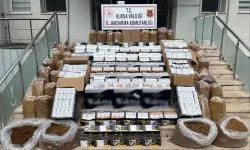 Bursa Gemlik'te kaçak tütün operasyonu