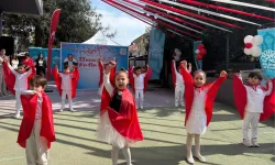 Bursa Nilüfer kreşlerinde 23 Nisan neşesi