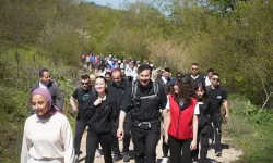 Bursa Yenişehirliler doğa yürüyüşünü sevdi