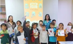 Çanakkale'de miniklerin kütüphane coşkusu