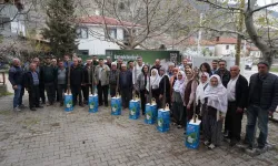 Eskişehir'de 600 dut fidanı üreticiyle buluştu