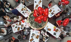 İzmir Bornova'da o ruh çocukların sesiyle yükseldi