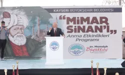 Kayseri Büyükşehir Mimar Sinan'ı unutmadı