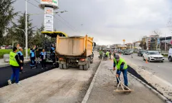 Malatya'da çevreyolu yan yolları yenileniyor