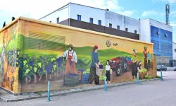 Manisa'nın sokakları sanatla renkleniyor