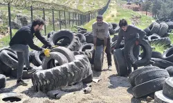 Mardin Büyükşehir, 100 ton atık lastiği geri dönüşüme kazandırdı