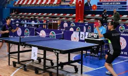 Masa tenisinde şampiyonlar Ağrı'da belirlendi