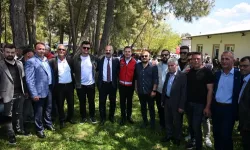 Ahmet Akın köy hayrına katıldı