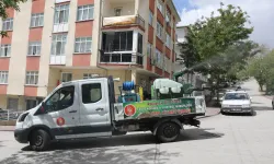 Ankara Keçiören'de çevre ilaçlanıyor