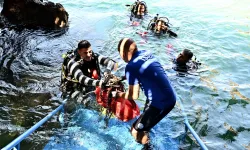 Antalya'da denizden çıkan atıklar sanat eserine dönüşecek