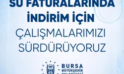 Bursa'da suya indirim geliyor