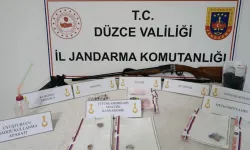 Düzce'de uyuşturucuya 2 tutuklama