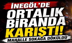 İnegöl'de komşu kavgası korkuttu