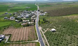 Kırsalda asfalta çalışmalarına devam