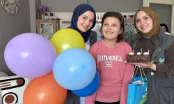 Sakarya'da özel bireylere Büyükşehir'den doğum günü sürprizi