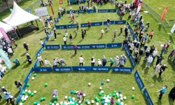 Spor Festivali'nde Bursalı özel çocukların mutlu günü