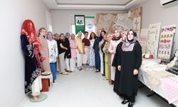 Bursa Osmangazi’de Üreten Kadınların 1 Yıllık Emekleri Sergiye Çıktı