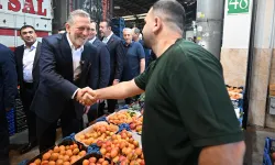 BTSO Başkanı Burkay'dan Bursa Kent Hali'ne ziyaret