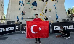 İnegöllü sporcu Dünya Kupası'nda Türkiye için yarıştı