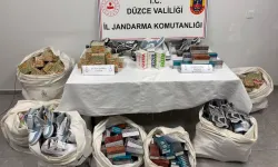 Düzce'de kaçakçılık operasyonu