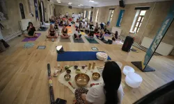 Kapadokya'da üç gün sürecek yoga festivali başladı