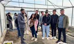 Kayseri'de üniversite öğrencilerine tarım eğitimi