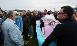 Milli heyecan Kayseri Talas'ta yürekleri ısıttı