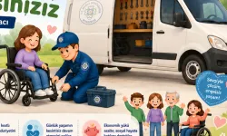 Muğla'da engellilere mobil tekerlekli sandalye tamir hizmeti
