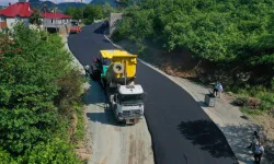 Ordu'da kırsal ulaşım yatırımları devam ediyor