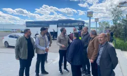 Vali Bozkurt'tan Ağrı Otogarı'na bayram dönüşü ziyareti
