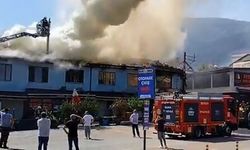 Bursa'da tarihi çarşıda büyük yangın!