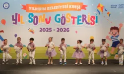 Yıldırım'da miniklerin mezuniyet coşkusu