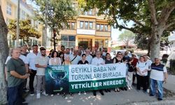Bursa inegöl'de kızıl geyik av ihalesine tepki sürüyor