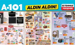 A101 23 Temmuz 2026 aktüel kataloğu yayımlandı! İşte indirimli ürünler ve fiyatları