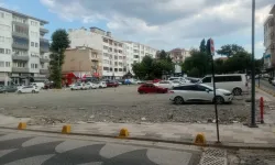Edirne Keşan'da boşalan arsa otoparka dönüştü