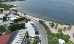 Kocaeli Başiskele sahilinde trafik sil baştan