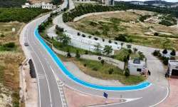 Kocaeli İzmit'te pedallar için güvenli hat