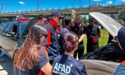 Kocaeli'de AFAD'a ileri sürüş eğitimi