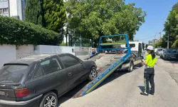 Manisa'da hurda araçlar kaldırılıyor