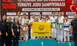 Minik judoculardan 8 madalya