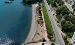Ordu plajlarında yaz mesaisi