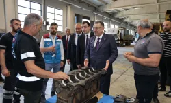 Trabzon'da Başkan Genç personelle Bulak Yerleşkesi'nde buluştu