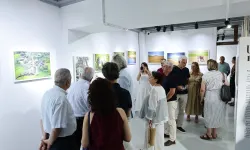'Uzaklarda Bir Yerlerde' sergisi Bursa Nilüfer'de açıldı