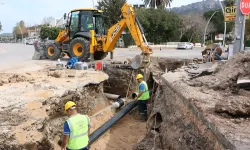 Antalya Kemer'in kanalizasyon altyapısı yenileniyor